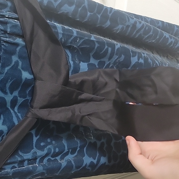 Anthropologie Moulinette Soeurs Lacy Velvet Silk Dress - Picture 4 of 7